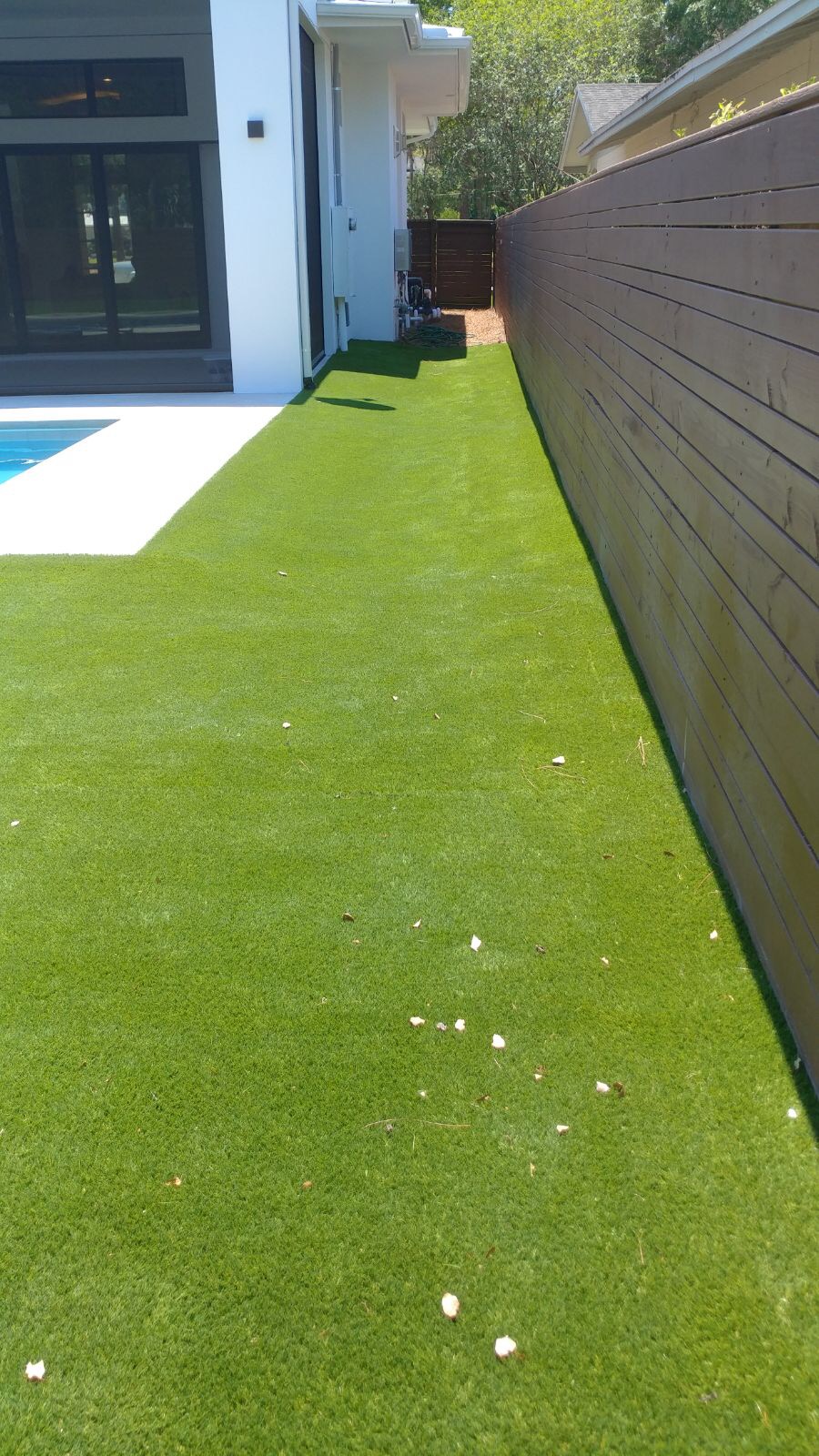 artificial turf 104