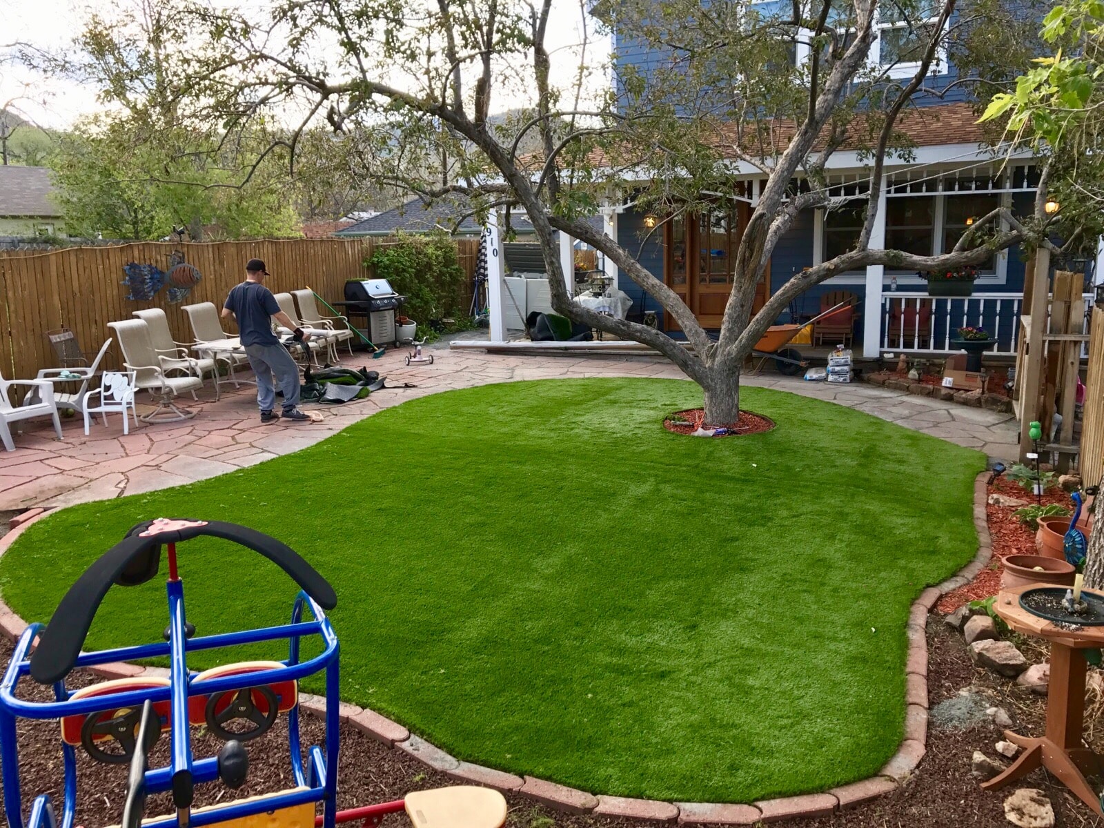 artificial turf 133